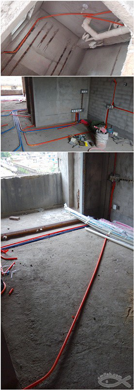 6月19日，裝修溝通和心態(tài)真的很重要（水電鋪管中）