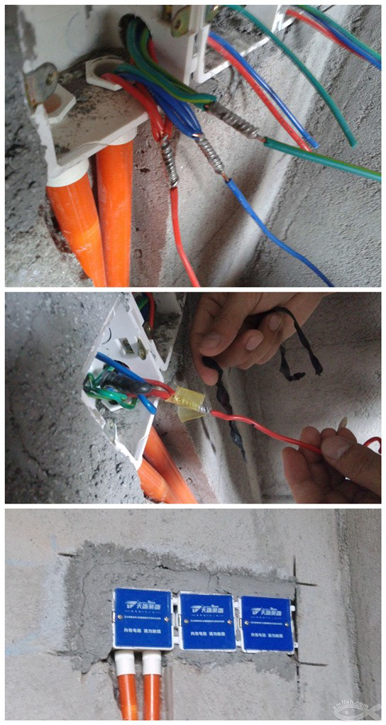 7月2日，水電驗收啦！開關插座保護起來